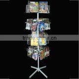Supermarke Floor-standing 4 Tier Metal CD Display Rack thumbnail-1