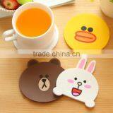 Silicone Cup Mat Tea Coster/rubber Mat Drink Costers for Home thumbnail-3