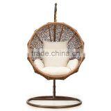 Hanging Baby Indoor Outdoor Patio Egg Shaped Swing Chair thumbnail-1