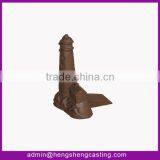 Antique Cast Iron Lighthouse Door Stopper thumbnail-1
