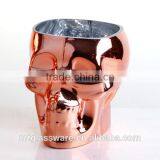 Cooper Skull Decorative Votive Tealight Glass Candle Holder thumbnail-2