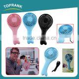 Multi-Functional Mini Portable Handheld Rotary Fan Goldfish Electrical Table Folding USB Rechargeable Mini Hand Fan thumbnail-1