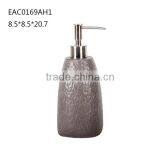 Hot Sale Whole Sale Fish Scale Like Brow Shinny Concrete Soap Dispenser With Patent thumbnail-1