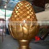 Large Size Buddhist Brass Statue for Sale thumbnail-1