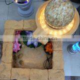 NEW 2017 Resin Water Fountain Sphere Ball Water Fountain thumbnail-2