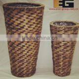 Round Antique Color Water-hyacinth Flower Vase/pots thumbnail-1