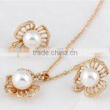 14k Gold 10-11mm Latest Freshwater Pearl Necklace and Earring Sets thumbnail-1