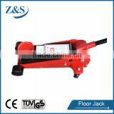 2ton Hydraulic Floor Jack Black Handle thumbnail-1