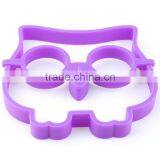 Unique Silicone Egg Cook Ring Owl Shaped Fried Egg Molds Pancake Maker thumbnail-2