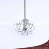 Stainless Steel Butterfly Shaped Rotary Egg Whisk thumbnail-2