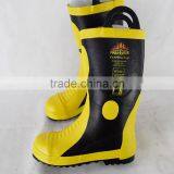 2016 Steel Toe Steel Mid Sole Vulcanized Rubber Firefighting Boots thumbnail-1