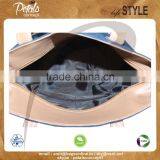 12 oz Dyed Canvas Tote Bag With Eva Padding & Inside Polyester Lining With PU Handle & Bottom With Top Zip Closure thumbnail-5