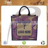 PP Laminated Jute Bags Wholesale - Jute From Petals Concept - Promoted at - Made in India thumbnail-2