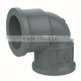 HIGH QUANLITY 90 DEG ELBOW OF PVC DIN STANDARD FITTINGS FOR WATER SUPPLY