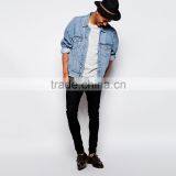 Cowboy Style Fashion Men's Jeans Jacket Causal Wear thumbnail-4