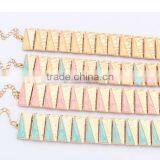 Restoring Ancient Ways Punk Bracelet Female Personality Geometry Joker Alloy Bracelet Bracelet thumbnail-1