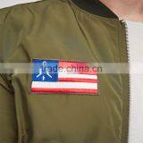 Best Selling Men's Patch Jacket Bomber Jacket Custom Men's Clothing thumbnail-5