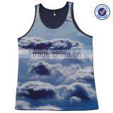 Cheap Breathable Sublimation Tank Top 100%polyester Sublimation Tank Top thumbnail-2