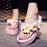 Zm35643a Low Price Ladies Flat Sandals Wholesale Summer Beach Slippers thumbnail-2