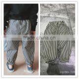 1-7 Years Wholesale 2017 New Autumn Cotton Stripe Boys Girls Pants (pick Size) thumbnail-1