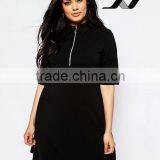 oversize polo dress for woman