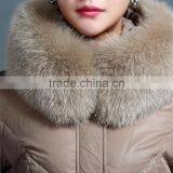 2016 New Fashion Slim Belt Hoody Women Winter Jacket thumbnail-2