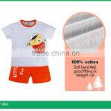 Lovely Bear Short Sleeve 2pcs Children Wear Baby Clothes Set for Summer thumbnail-2