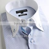 Cheap and high quality cheap sleeve dress shirts , half sleeve dress shirt , stripe 35%cotton 65%poly