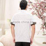 Custom Summer Korean Style Short Sleeve Waitress Uniforms for Western Restaurant Wholesale thumbnail-5