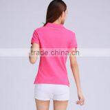 210 Grams Fabric Weight and Short Sleeve Sleeve Style Ladies Pique Polo Shirts thumbnail-4