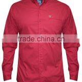 Red Solid Casual Shirt SH124 thumbnail-1
