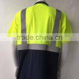 Hi Vis 100% Polyester Reflective Birdeye Safety Flame Retardant Polo Shirt thumbnail-2