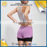 China Manufacturer Fitness Running Ladies Mesh Tank Tops thumbnail-2