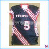 Stripes 5 Hashi American Football Uniform Made With Polyester and Mesh Combination thumbnail-1