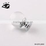 30MM White Round Crystal Ball Door Handle thumbnail-4