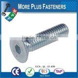 Made in Taiwan DIN 7991 Hexagon Socket Countersunk Head Screw DIN 7991 thumbnail-4