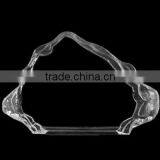 Wholesale Blank Crystal Iceberg Award /trophy For Souvenirs Office Decoration JKC-0119