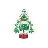 Cute 2D Quartz Movement Gear Table Clock Of Christmas Tree thumbnail-1