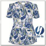 Nurse Uniform Junior Fit Printed Scrub for Nurse thumbnail-1