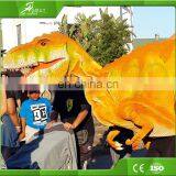 KAWAH China Manufacture Amusement Park Realistic Guy Riding Dinosaur Costume thumbnail-6