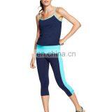 Yihao New Fashion Sportwear Women Clothing Run Faster Crop Tops Legging thumbnail-2