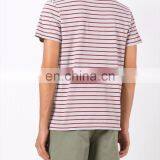 Grey Cotton Striped T-shirt From What we Sew Featuring Short Sleeves thumbnail-2
