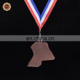 Wr Promotion Crafts Rare Bronze Polygon Medals Collectible Metal Award Medal for Athlete thumbnail-3