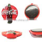 Round Custom Promo 3d Silicone Fridge Magnet