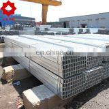 galvanized structure tube schedule 40 pre rectangular pipe/tube q235 q195 zinc coated hot dip gi square steel pipe