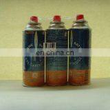 BUTANE GAS CARTRIDGE 220g , NOZZLE VALVE TYPE