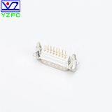 D-SUB DP 15Pin Connector Male Two Row Welded Plate Riveting Harpoon 6.0 The Lock10.0 Screw thumbnail-4