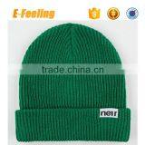 Wholesale Beanie Hat With Woven Label thumbnail-4
