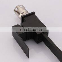 QL-SS002 Modern Single Lever Black Painting Stainless Steel Kitchen Mixer Faucet thumbnail-2