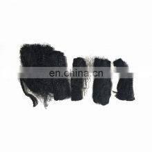 Junchi Half Recycle Good Price Black Short Fiber pp Polypropylene Staple Fiber thumbnail-3